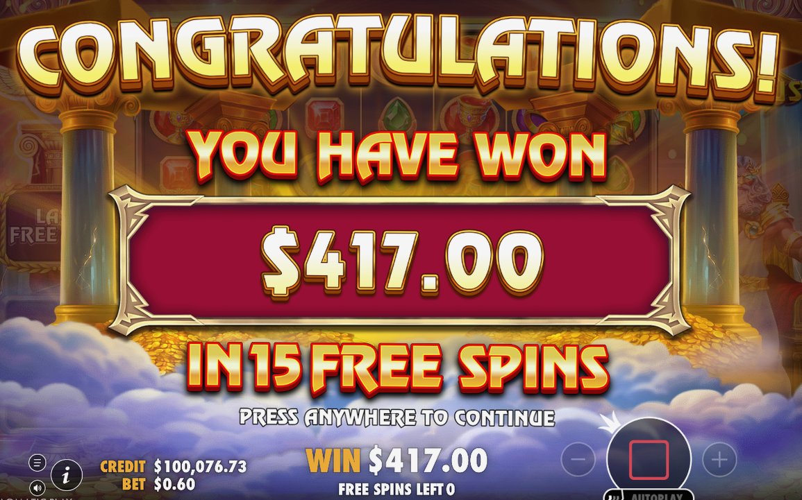 Free Spins: det totala multiplikatorn samlas över hela bonusen