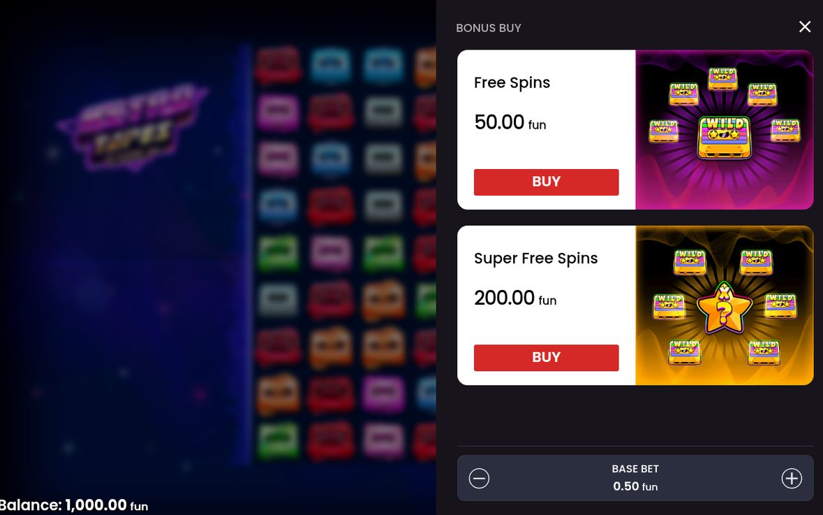 Super Free Spins / Hits Feature med Wild Multiplier
