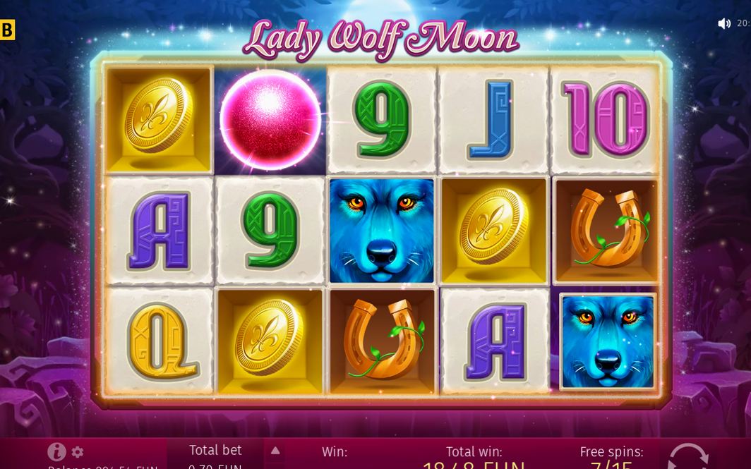 Free Spins i gång efter tre Scatter-symboler