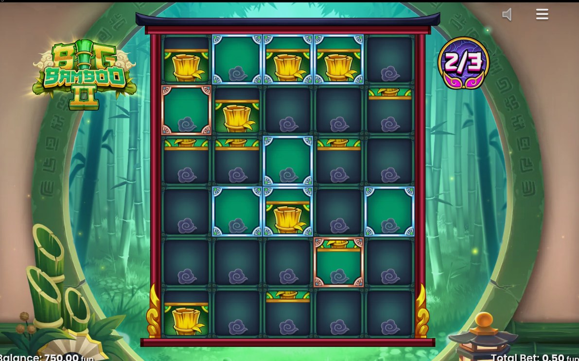 Golden Bamboo Feature med Multiplier- och Collector-symboler